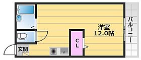 藤原ビル 202 ｜ 大阪府和泉市池上町900-1（賃貸マンション1R・2階・24.75㎡） その2