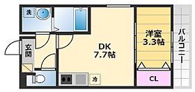 (仮称)ジーメゾン岸和田ベルエ 201 ｜ 大阪府岸和田市上野町東2-12、13、14(地番)（賃貸アパート1DK・2階・27.39㎡） その2