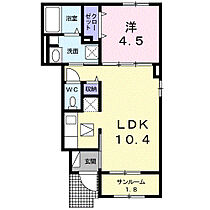 春夏冬 102 ｜ 大阪府岸和田市八阪町2丁目2-50（賃貸アパート1LDK・1階・40.03㎡） その2