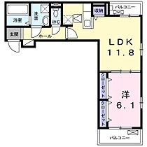 Y・Y・Yー22 102 ｜ 大阪府泉大津市森町2丁目5-4（賃貸アパート1LDK・1階・45.80㎡） その2