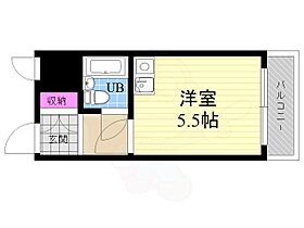 京都府京都市伏見区深草飯食町（賃貸マンション1R・5階・15.80㎡） その2