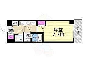 京都府京都市伏見区桃山町泰長老（賃貸マンション1K・5階・25.02㎡） その2