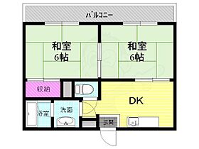 メゾンフリスコ 301 ｜ 京都府京都市伏見区羽束師菱川町（賃貸マンション2LDK・3階・35.28㎡） その2