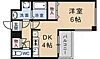 サザン桃山御陵1階6.8万円