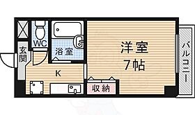 京都府京都市伏見区深草西浦町１丁目（賃貸マンション1K・2階・20.58㎡） その2