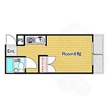 ベルハイツ中書島  ｜ 京都府京都市伏見区東柳町（賃貸マンション1R・2階・18.59㎡） その2