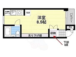間取図画像 ワンルーム