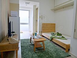 メゾンウェルス 207 2階ワンルームのリビング/ダイニング