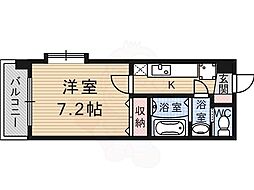 MaisonNicely 1Kの間取図画像
