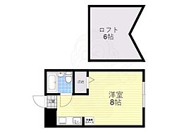 ファーストコート藤森 ワンルームの間取図画像