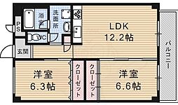 エイテルフラッツ 4階/-