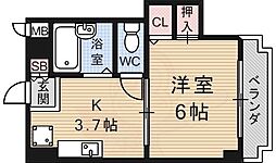 ハイツ北芳 6階
