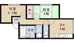 第三芳月ハイツ 2階/-