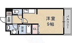 エクセルコート 1Kの間取図画像