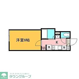 間取図画像 1K