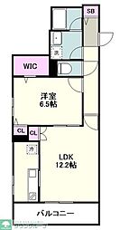 OHANA・MARIA 1LDKの間取図画像