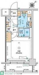 LIVCITY横濱ヒルサイドテラス 1Kの間取図画像
