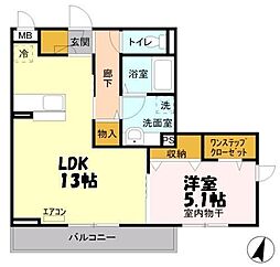 北上尾駅 9.8万円