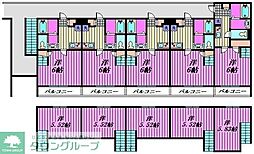東武野田線 岩槻駅 徒歩10分の賃貸アパート 2階1Kの間取り