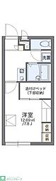 レオパレスシャトーグリーン 1Kの間取図画像
