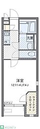 レオネクストコーポ地純 1Kの間取図画像