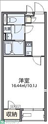 レオネクストリントアール 1Kの間取図画像