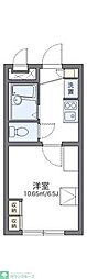 レオパレスユリパレス中野坂上 1階1Kの間取り