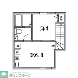 間取図画像 1DK
