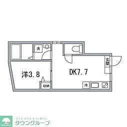 間取図画像 1DK