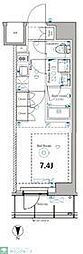 dips野方RESIDENCE 1Kの間取図画像