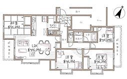 間取図画像 4LDK