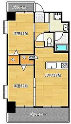 ウィングス三萩野 4階