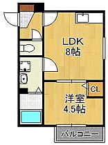 platino片野  ｜ 福岡県北九州市小倉北区片野新町1丁目（賃貸アパート1LDK・3階・30.22㎡） その2