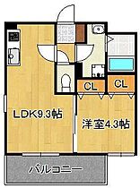 メゾン・ド・シャローム  ｜ 福岡県北九州市小倉北区宇佐町2丁目（賃貸マンション1LDK・3階・34.92㎡） その2