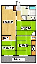 小堺ビル  ｜ 福岡県北九州市小倉北区片野新町1丁目（賃貸マンション3LDK・3階・56.70㎡） その2