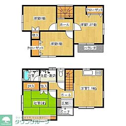 高橋貸家 4DKの間取り