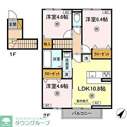 間取図画像 3LDK