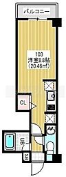 NYSquareフナバシ 1Kの間取図画像