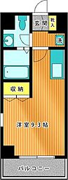 ウインズ妙典 1Kの間取図画像