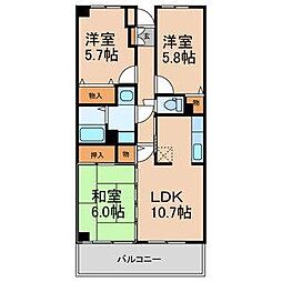 グランシャリオ 3LDKの間取図画像