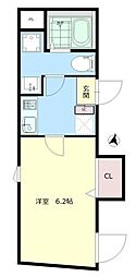 RVDIASPRISM 1Kの間取図画像
