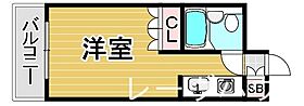 福岡県福岡市博多区御供所町（賃貸マンション1R・9階・16.20㎡） その2