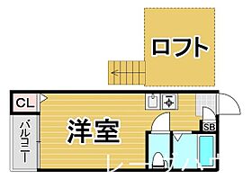 福岡県福岡市南区大橋３丁目（賃貸アパート1R・1階・18.00㎡） その2