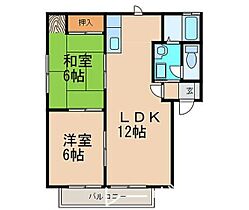 福岡県福岡市南区和田３丁目（賃貸アパート2LDK・2階・50.75㎡） その2