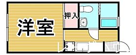 福岡県福岡市南区那の川１丁目（賃貸マンション1K・4階・25.50㎡） その1