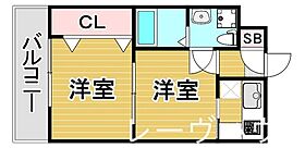 福岡県福岡市中央区大手門１丁目（賃貸マンション2K・3階・25.00㎡） その28