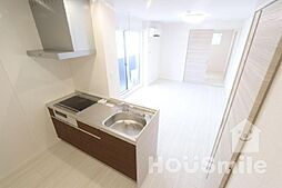 JR牟岐線 二軒屋駅 徒歩9分の賃貸アパート 3階1LDKの室内