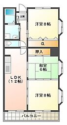ビルド・ノーサイド 3LDKの間取図画像