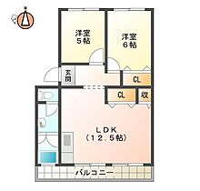 徳島県徳島市住吉4丁目（賃貸マンション2LDK・4階・60.85㎡） その2