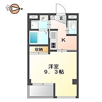 徳島県徳島市佐古七番町（賃貸マンション1K・1階・29.95㎡） その2